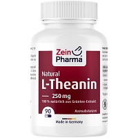 L-THEANIN Natural 250 mg Kapseln ZeinPharma - 90Stk