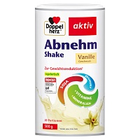 DOPPELHERZ Abnehm Shake Vanille Pulver - 500g - Diät