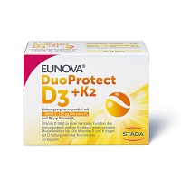 EUNOVA DuoProtect D3+K2 1000 I.E./80 µg Kapseln - 30Stk
