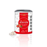 ACEROLA 100% Bio natürliches Vit.C Lutschtabletten - 70g - Vegan