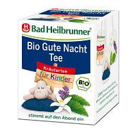 BAD HEILBRUNNER Bio Gute Nacht Tee f.Kinder Fbtl. - 8X1.75g - Schlaf und Beruhigung