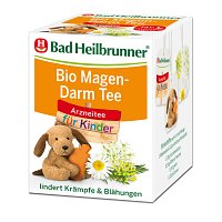 BAD HEILBRUNNER Bio Magen-Darm Tee f.Kinder Fbtl. - 8X1.8g