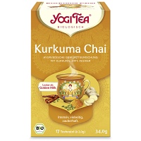 YOGI TEA Kurkuma Chai Bio Filterbeutel - 17X2.0g