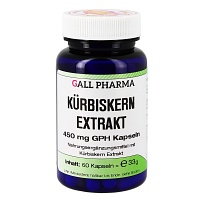KÜRBISKERN EXTRAKT 450 mg GPH Kapseln - 60Stk