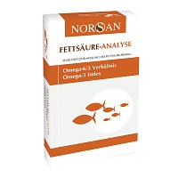 NORSAN Fettsäure-Analyse Selbsttest - 1Stk - Omega-3-Fettsäuren