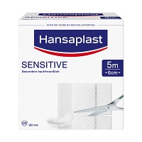 HANSAPLAST Sensitive Pflaster 6 cmx5 m Rolle - 1Stk - Hansaplast