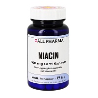 NIACIN 500 mg GPH Kapseln - 30Stk