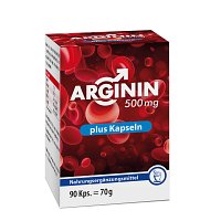 ARGININ 500 mg Plus Kapseln - 90Stk