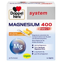 DOPPELHERZ Magnesium 400 DIRECT system Pellets - 30Stk - Doppelherz® System