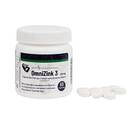 OMNIZINK 3 Tabletten - 60Stk - Vegan