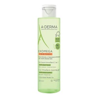 A-DERMA EXOMEGA CONTROL Reinigungsgel 2in1 - 200ml - Vegan
