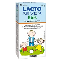 LACTO SEVEN Kids Erdbeer-Himbeer-Geschmack Tabl.