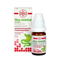 NUX VOMICA D 6 DHU Glob.bei Erkr.d.Verdauungsorg. - 10g - Magen, Darm & Leber