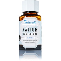 NATURAFIT Kalium 200 Citrat Kapseln - 60Stk