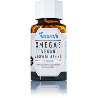 NATURAFIT Omega-3 vegan Algenöl 834 mg Kapseln - 45Stk