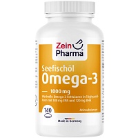 OMEGA-3 1000 mg Seefischöl Softgel-Kapseln hochdo. - 140Stk