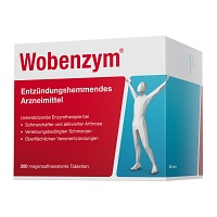 WOBENZYM magensaftresistente Tabletten - 200Stk - Enzymtherapie bei Entzündungen