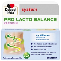 DOPPELHERZ Pro Lacto Balance system Kapseln - 30Stk - Doppelherz® System