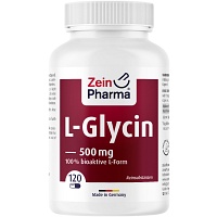 GLYCIN 500 mg in veg.HPMC Kapseln ZeinPharma - 120Stk