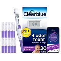 CLEARBLUE Ovulationstest fortschrittlich & digital - 20Stk - Bestimmung fruchtbarer Tage