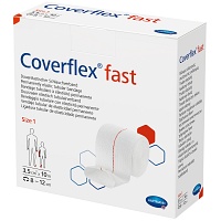 COVERFLEX fast Schlauchverb.Gr.1 3,5 cmx10 m weiß - 1Stk