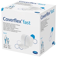 COVERFLEX fast Schlauchverb.Gr.3 7,5 cmx10 m weiß - 1Stk