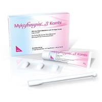MYKOFUNGIN 3 Kombi 200 mg Vaginaltab.+10 mg/g Cre. - 1Packungen - Vaginalpilzinfektion