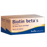 BIOTIN BETA 5 Tabletten - 200Stk