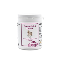 OMEGA-3-6-9 Leinöl Kapseln f.Hunde - 180Stk