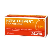 HEPAR HEVERT Lebertabletten - 40Stk