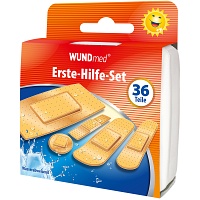 ERSTE HILFE KASTEN 36teilig wasserfeste Pflaster - 1Stk