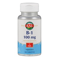 VITAMIN B1 THIAMIN 100 mg KAL Tabletten - 100Stk - Stress & Burnout
