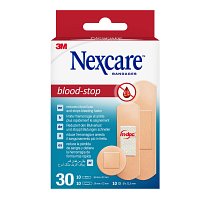NEXCARE blood-stop Pflasterstrips 3 Grö.gemischt