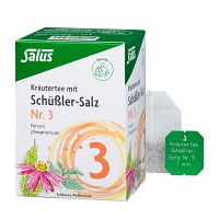 KRÄUTERTEE mit Schüssler-Salz Nr.3 Salus Fbtl. - 15Stk