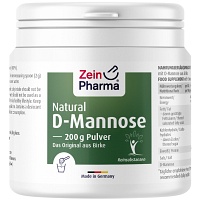 NATURAL D-Mannose aus Birke ZeinPharma Pulver - 200g