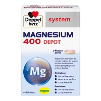 DOPPELHERZ Magnesium 400 Depot system Tabletten - 60Stk - Doppelherz® System