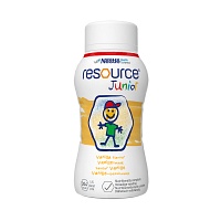 RESOURCE Junior Vanille-Geschmack flüssig - 6X4X200ml