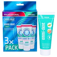 EMMI-DENT Ultraschall Zahncreme fresh Set - 3Stk