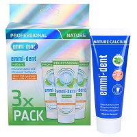 EMMI-DENT Ultraschall Zahncreme nature Set - 3Stk