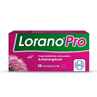 LORANOPRO 5 mg Filmtabletten - 18Stk - Allergien