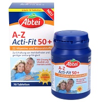 ABTEI A-Z Acti-Fit 50+ Tabletten - 70Stk - Abtei®