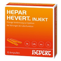 HEPAR HEVERT injekt Ampullen - 10Stk