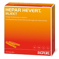 HEPAR HEVERT injekt Ampullen - 100X2ml