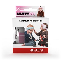 ALPINE MUFFY Ohrenschützer Baby rosa - 1Stk