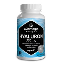 HYALURONSÄURE 300 mg hochdosiert vegan Kapseln - 90Stk - Vegan