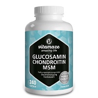 GLUCOSAMIN CHONDROITIN MSM Vitamin C Kapseln - 240Stk - Für Senioren