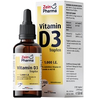 VITAMIN D3 TROPFEN 1.000 I.E. 2100 Tro.ZeinPharma - 50ml