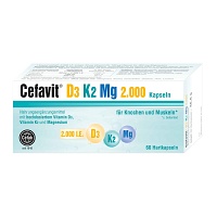 CEFAVIT D3 K2 Mg 2.000 I.E. Hartkapseln - 60Stk
