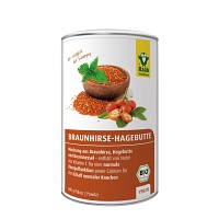 BIO BRAUNHIRSE-HAGEBUTTE Mischung Pulver - 600g