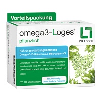 OMEGA3-LOGES pflanzlich Kapseln - 120Stk - Gedächtnis & Konzentration